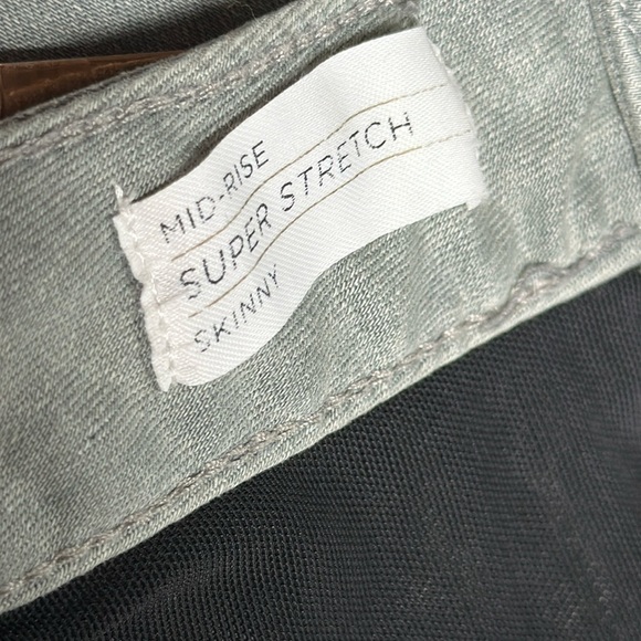 Lane Bryant Mid-Rise Super Stretch Power Pockets Skinny Denim Jeans Grey 28 NEW - Picture 7 of 16